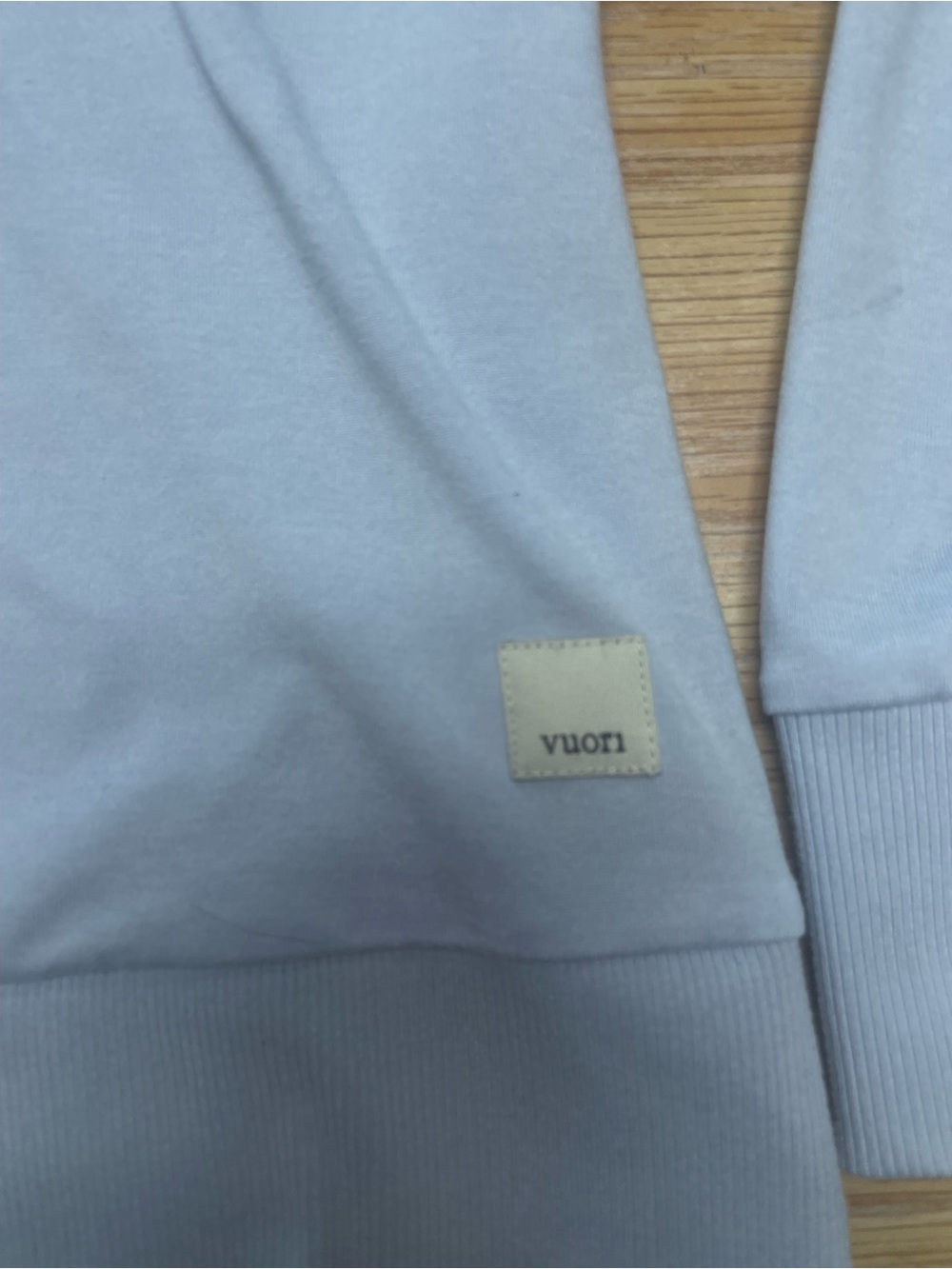 Vuori Pale Blue dream knit Crewneck Sweatshirt